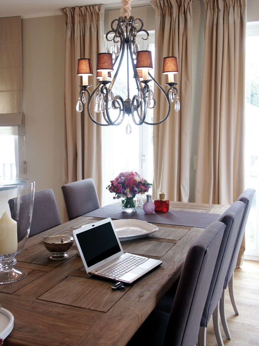 Pinch Pleat Curtains & Roman Blinds