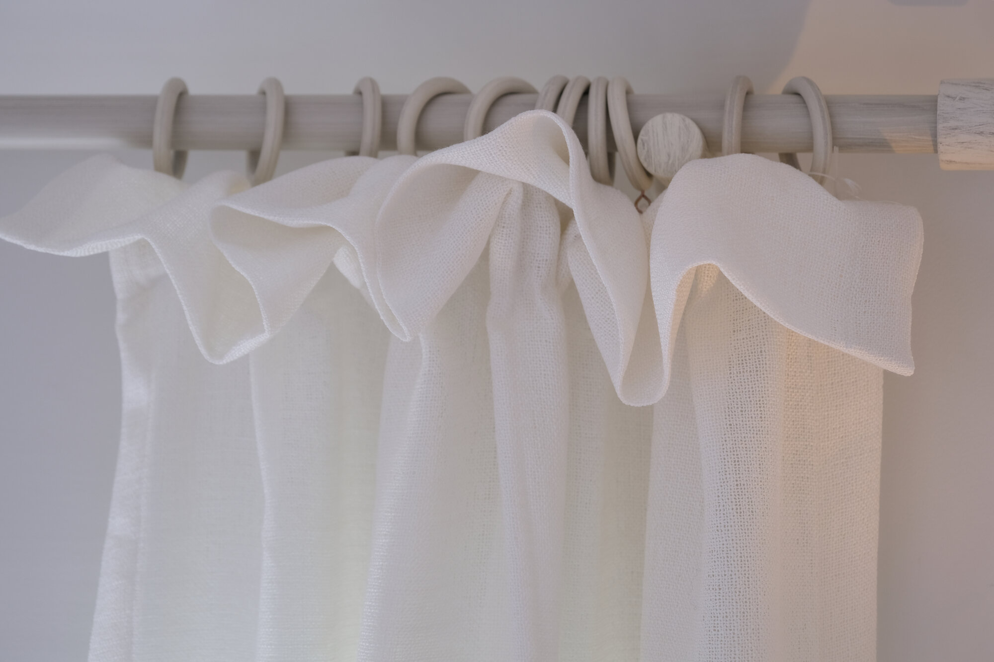 Tissu Stanley Blanc