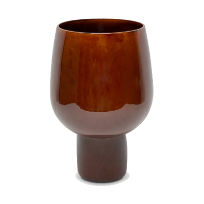 Vase Brigitte Ochre
